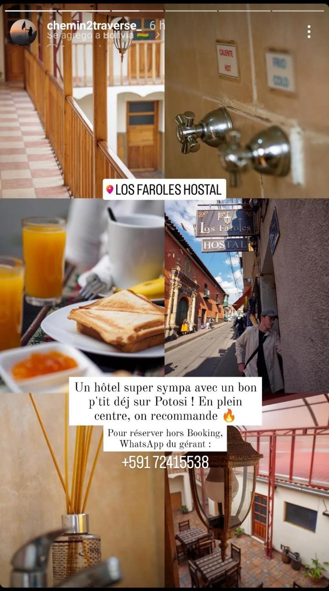 Los Faroles Hostal Potosí المظهر الخارجي الصورة